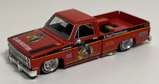 MINI GT - Voiture de 1980 couleur rouge - CLOD BUSTER - CHEVROLET Silverado T...