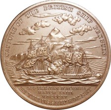 V1327 Rare Medal USA Captain