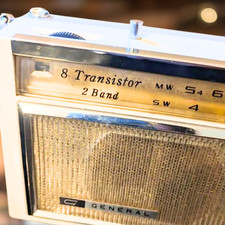 Radio vintage General 8 Transistor AM SW à ondes courtes 2 bandes années 60 t...