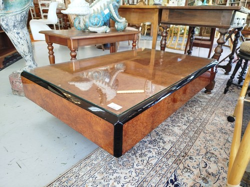 Table basse vintage - , loupe