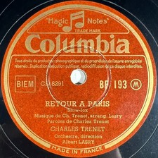 Charles Trenet : Retour a