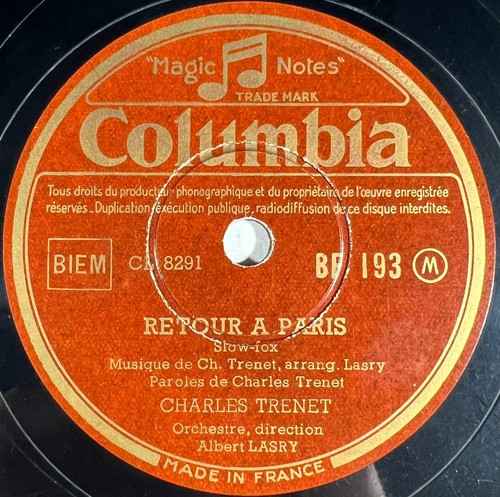 Charles trenet retour a - charles,