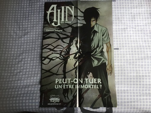 Affichette manga ajin - manga,