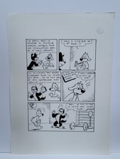 Pif hercule planche originale - pif/hercule,