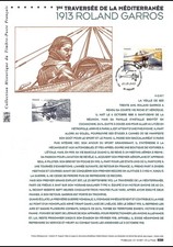 Document officiel 2013 - 1re traversée de la méditerranée - Roland Garros