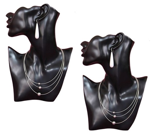 2er ensemble buste - noir, stand