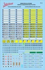 Plaques immatriculations