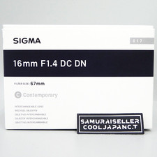 Objectif Sigma AF 16 mm F1,4