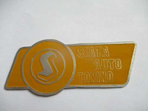 Panneau type fiat plaque - panneau,