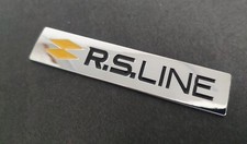 Logo Monogramme Badge Emblème Rs Line Renault Sport Clio Mégane Kadjar Neuf Chro