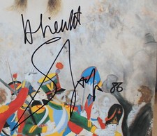 Autographe de Serge Lama sur