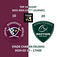 MAGNET  RUGBY # BEGLE BORDEAUX