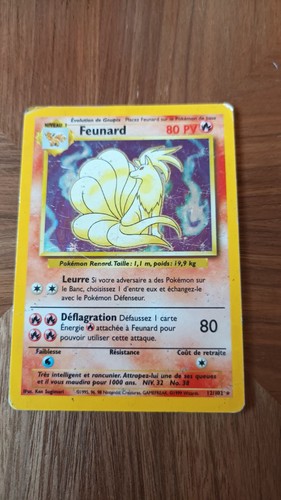 Carte pokémon feunard - pokémon, :