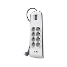 Multiprise USB BELKIN 8 prises parafoudres + 2 USB