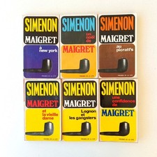 Lot 6 poches Georges SIMENON