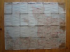 Ancienne Carte TARIDE Toilée n° 5 - Bretagne Normandie - 1/250000