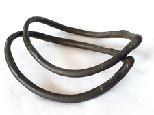 ANCIEN BRACELET CHEVILLE BRONZE AFRIQUE OUEST-BIJOU ETHNIQUE-ART TRIBAL-XXème-