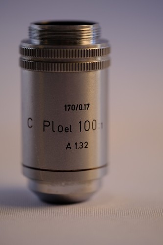 Leitz objectif microscope - leitz,
