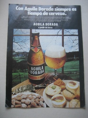Bière aigle doré - bière, publicité