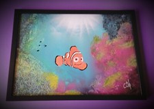 Spray Art - Papier photo sous cadre : Nemo