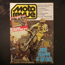 MOTO REVUE 2555 KAWASAKI Z1000 YAMAHA XS 1100 HONDA CBX TURBO XLR FT 500 CB 900