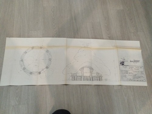 Plan architectural parc - plan,