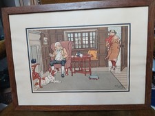 4 anciennes gravures Harry