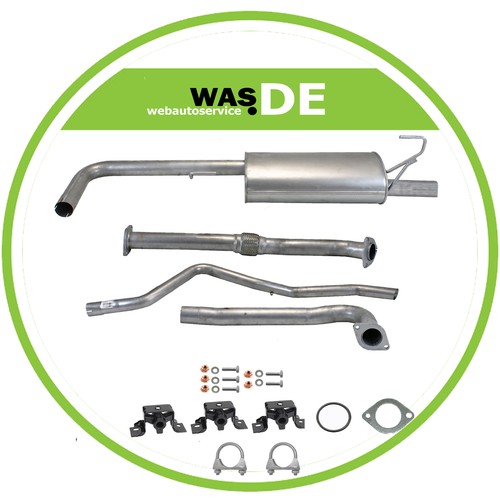 Kit pot échappement pour - kit, de