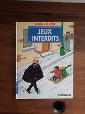Livre  / Album  / BD jeux Interdits Quick Et Flupke Casterman