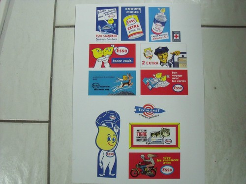 Garage esso affichettes - ,