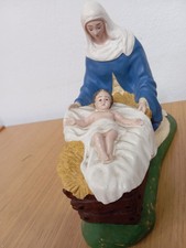 Santon  Vierge Marie Jésus