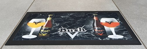 Tapis bar noir biere belge - de,