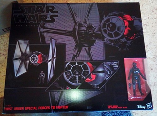 Star wars black series tie - black,