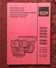 Véritable Hatz 1D20 1D30 1D35
