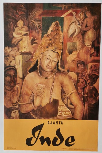 India ajanta affiche - -,