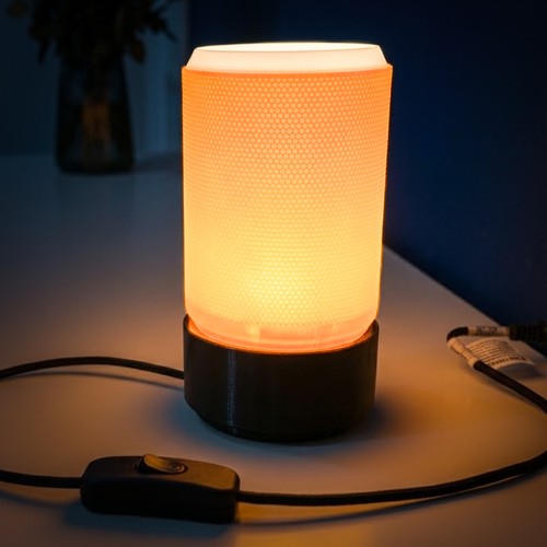 Lampe table création - table,