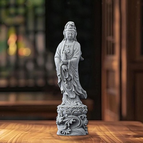 Statue guan yin pierre - statue, de