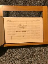 Recueil manuscrit pour piano