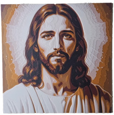 Jésus Impression 3D Art Mural