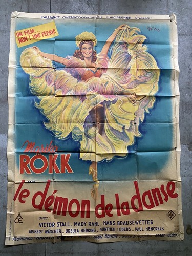 Affiche cinéma ancienne - affiche,