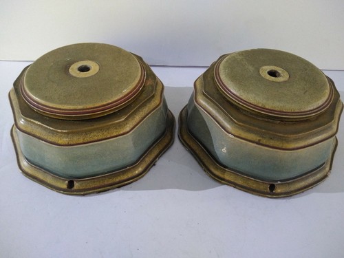 Antique lamp bases - , in