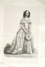GRAVURE D' ACTEURS  " Melle