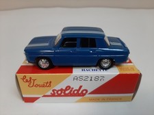 Voiture RENAULT 8 GORDINI 1967 bleue - Hachette SOLIDO