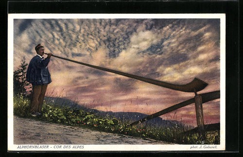 Souffleurs cor des alpes - cor,