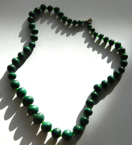 Superbe collier malachite - superbe,