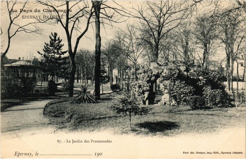 Cpa épernay illustré le - cpa,