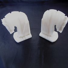 serre livres tete de cheval en pierre onyx