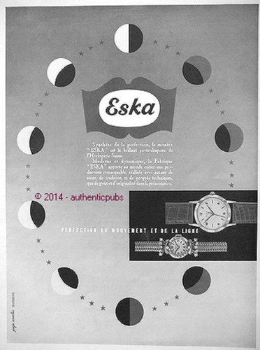 Publicite eska montre - publicite,
