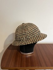 Casquette vintage Murray Brothers en tweed écossais - Made in Great Britain
