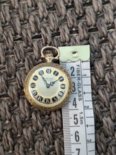 Montre À Gousset Avec Portrait Au Dos - Mini Pocket Watch With Portrait - Aurore